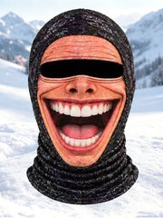 Men's Outdoor Warm Balaclava with Funny Expressions